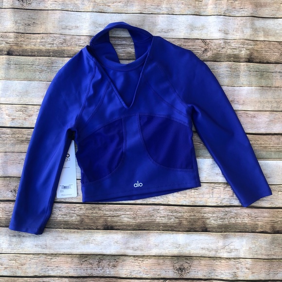 NWT Alo Yoga Archer Fitted Long Sleeve Top - Picture 4 of 7